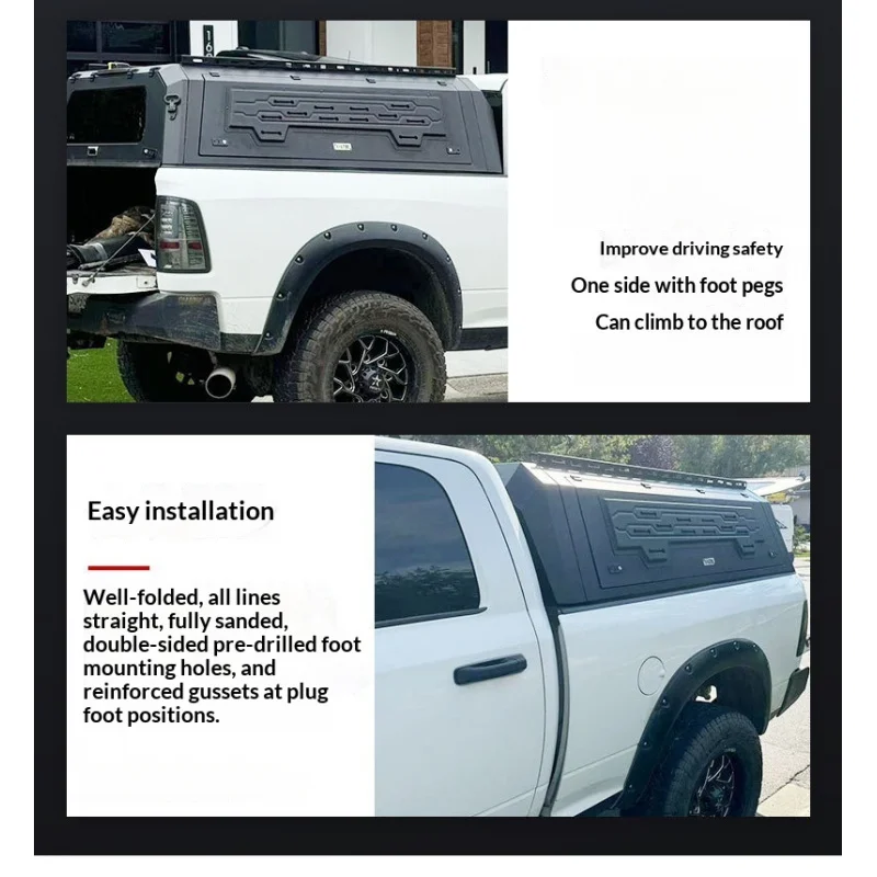 High Quality No-Drill Aluminum Hardtop Canopy Ranger Raptor
High Quality No-Drill Aluminum Hardtop Canopy Ranger Raptor