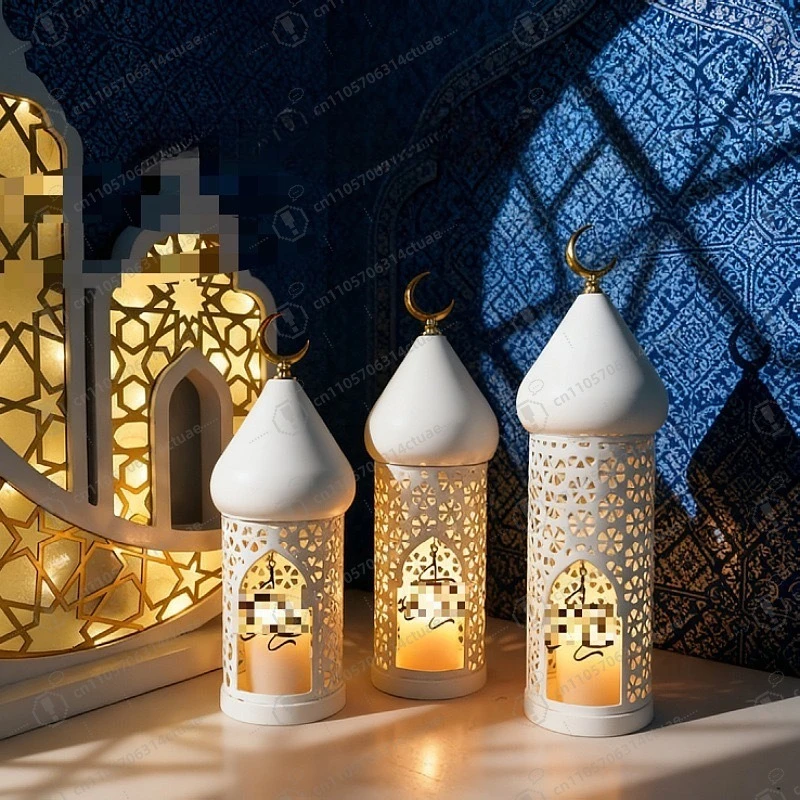 New Wrought Iron Hollow Moroccan Tea Light Lantern, Home Atmosphere Decor Candle Holder Ornament 3pcs (Large & Medium&Small)
New Wrought Iron Hollow Moroccan Tea Light Lantern, Home Atmosphere Decor Candle Holder Ornament 3pcs (Large & Medium&Small)