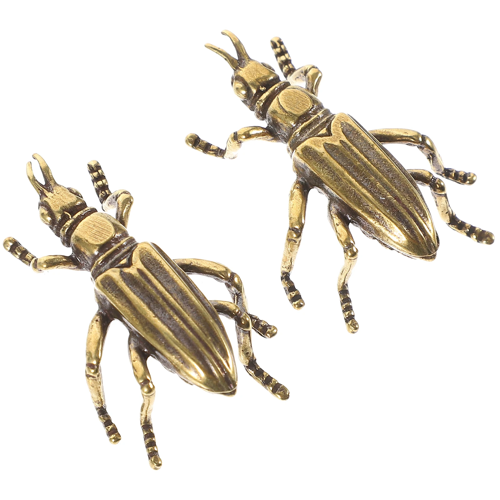2Pcs Solid Copper Crickets naments H made Tabletop Statue Miniature Decor Retro Figurine Indoor Art
2Pcs Solid Copper Crickets naments H made Tabletop Statue Miniature Decor Retro Figurine Indoor Art
