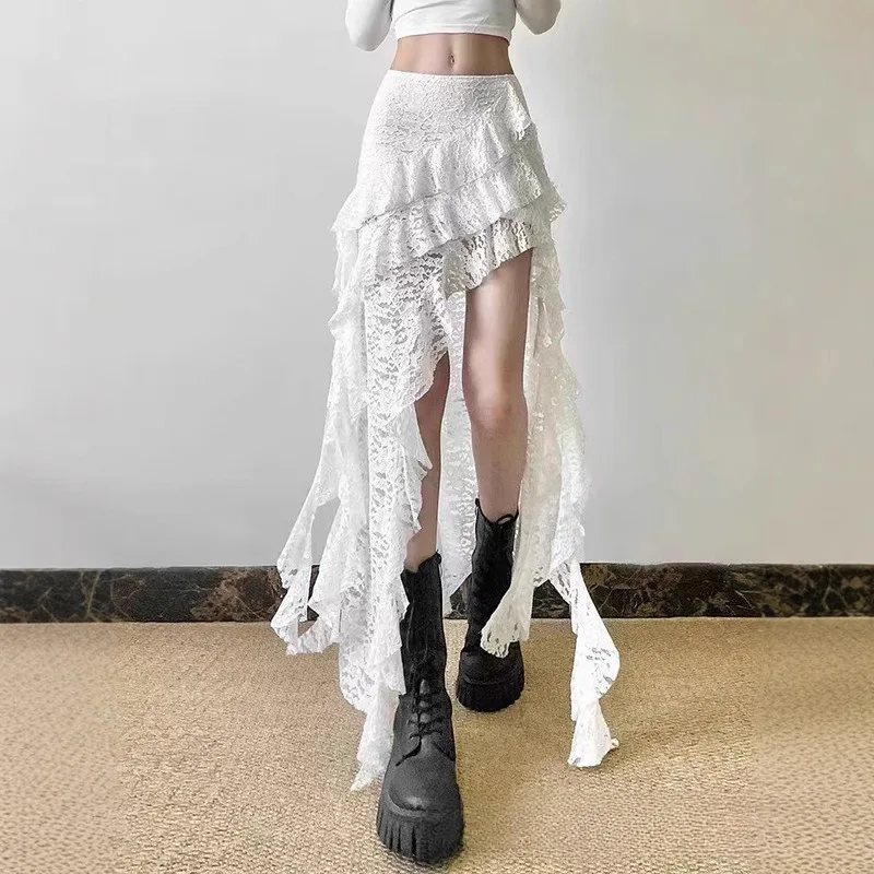 Hot Girl Summer New Design Lace Trim Flounce Hem Midi Skirt Women High Waist Slim Long Skirt Elegant Fashion Trendy Chic Stylish
Hot Girl Summer New Design Lace Trim Flounce Hem Midi Skirt Women High Waist Slim Long Skirt Elegant Fashion Trendy Chic Stylish
