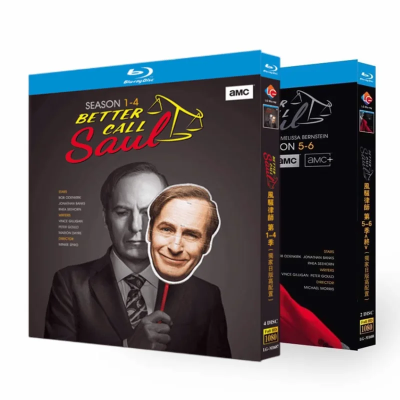 Breaking Bad Spin-off Better Call Saul Seasons 1–6 Blu-ray Box Set English and Japanese Audio
Breaking Bad Spin-off Better Call Saul Seasons 1–6 Blu-ray Box Set English and Japanese Audio