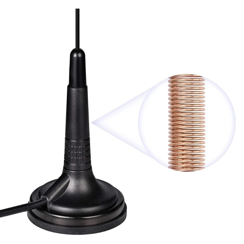 Small 27MHz CB Radio Antennas with Magnetic Base Handheld CB Antennas Emergency rescues Antennas for Car & Trucks F19E
Small 27MHz CB Radio Antennas with Magnetic Base Handheld CB Antennas Emergency rescues Antennas for Car & Trucks F19E