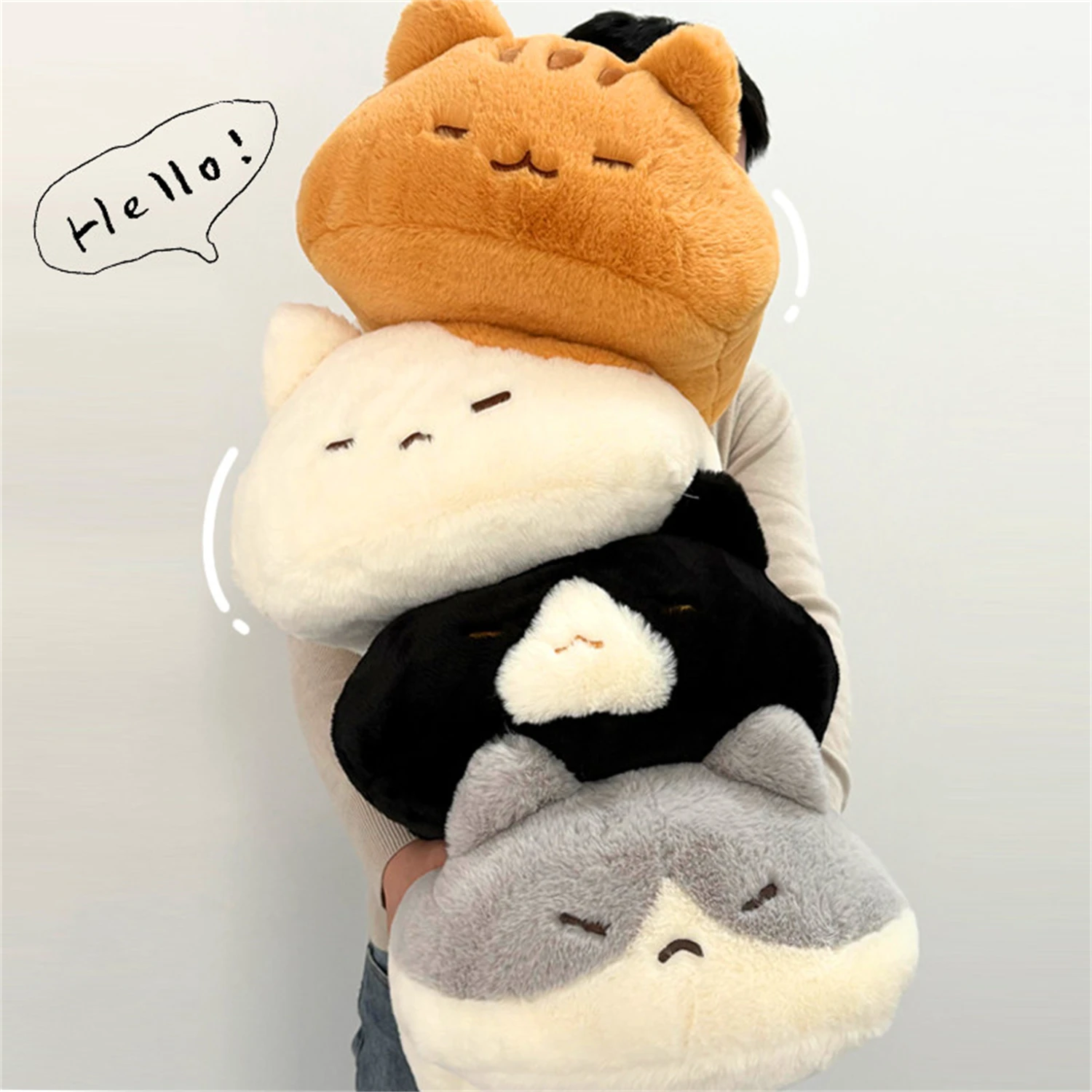 Comfortable Orange Tabby Fat Cat Plush Toy Soft Fluffy Chubby Sleeping Cat Stuffed Animal Cute Plushie Cushion for Bedtime Hug
Comfortable Orange Tabby Fat Cat Plush Toy Soft Fluffy Chubby Sleeping Cat Stuffed Animal Cute Plushie Cushion for Bedtime Hug