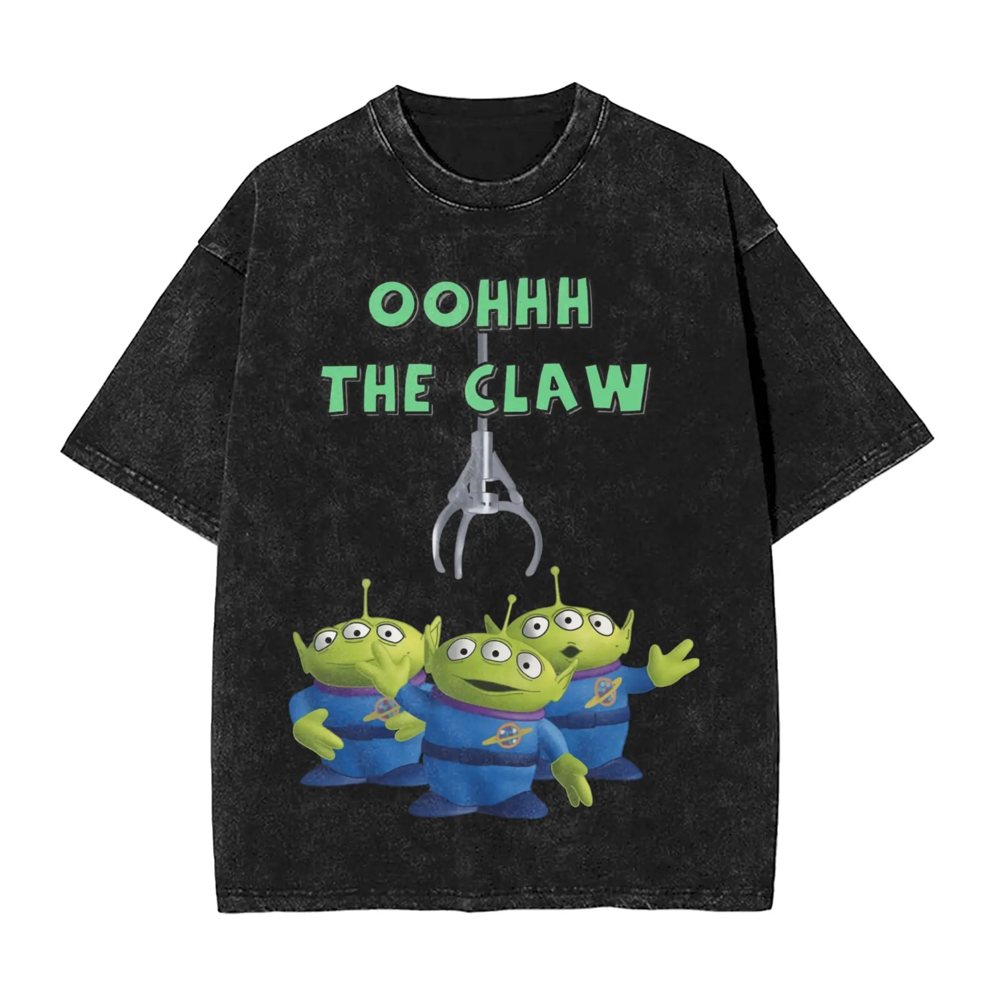 Women Men Toy Story The Claw Aliens Shirt Graphic Printed Cotton Washed Fashion T-Shirts
Women Men Toy Story The Claw Aliens Shirt Graphic Printed Cotton Washed Fashion T-Shirts