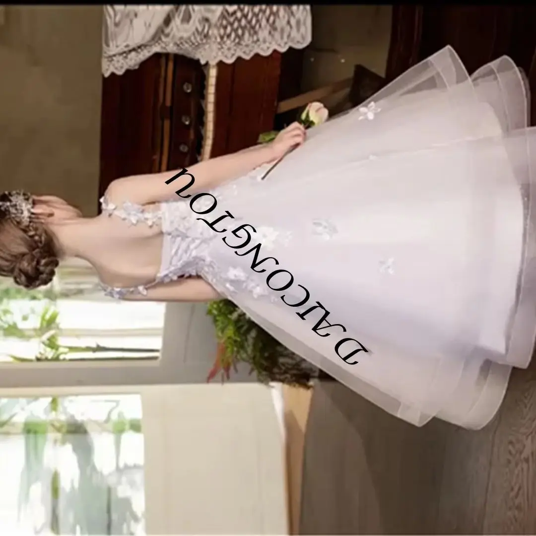 Customized Luxury Flower Girl Dresses For Wedding Tiered Appliques Floral Princess Birthday Party First Communion Pageant Gown
Customized Luxury Flower Girl Dresses For Wedding Tiered Appliques Floral Princess Birthday Party First Communion Pageant Gown