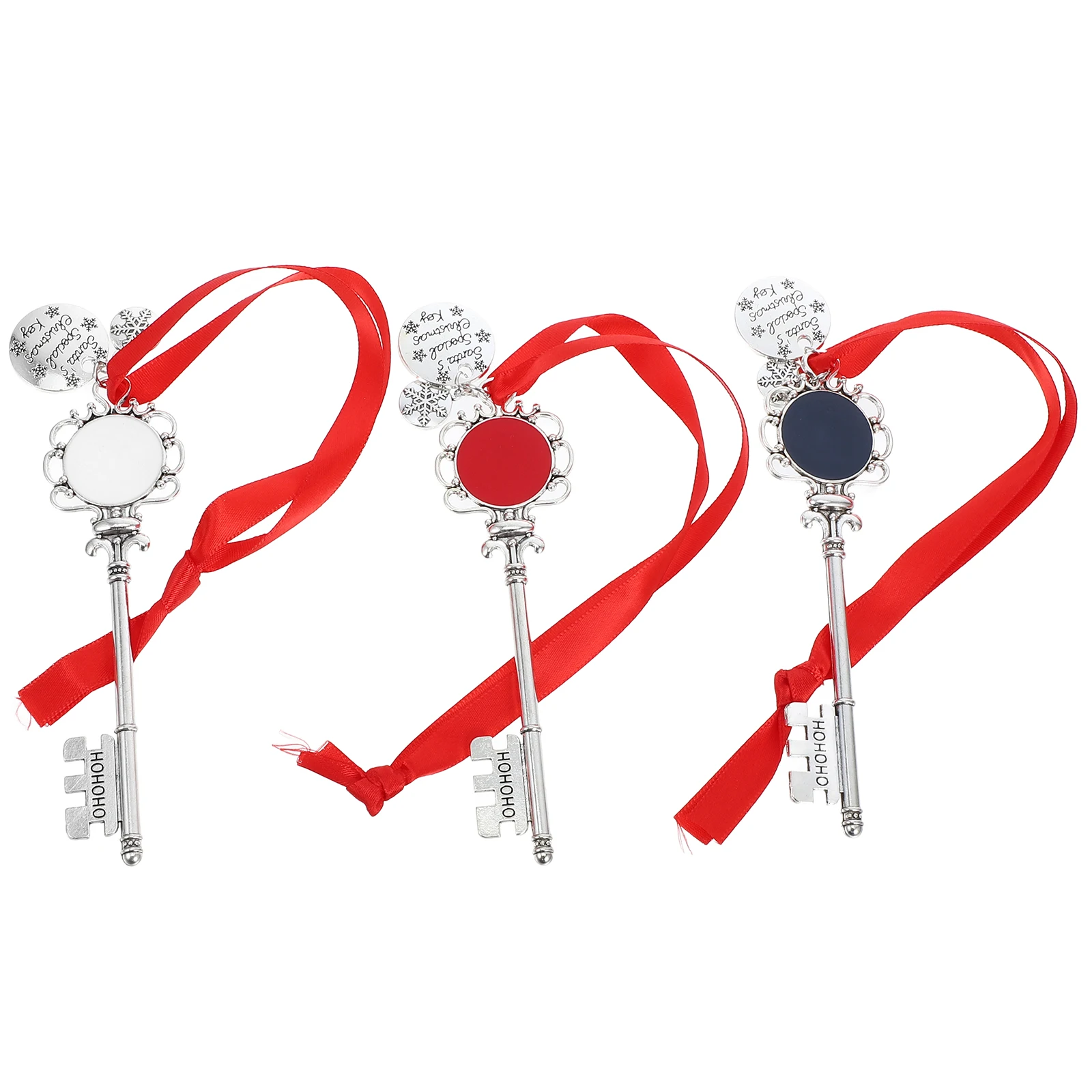 Christmas Ornaments 3 Pcs Zinc Alloy Pendant Decor Assorted Color Keychain Hanging Xmas Gifts Practical Christmas Style
Christmas Ornaments 3 Pcs Zinc Alloy Pendant Decor Assorted Color Keychain Hanging Xmas Gifts Practical Christmas Style