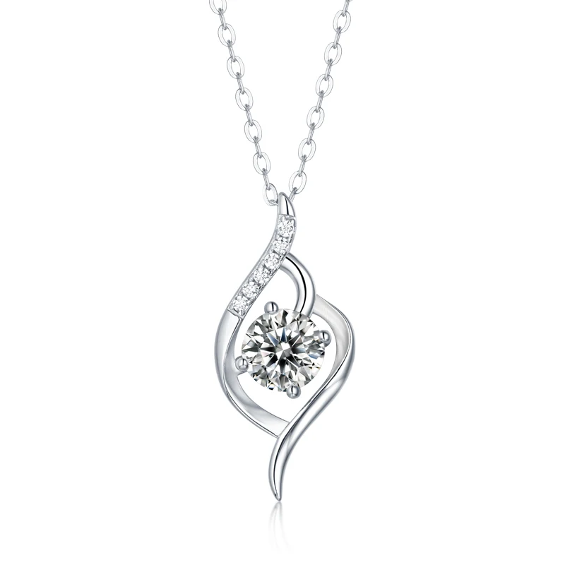 New Store 0.5CT Moissanite Heart Pendant Necklace 925 Sterling Sliver Chain Fine Necklace for Women
New Store 0.5CT Moissanite Heart Pendant Necklace 925 Sterling Sliver Chain Fine Necklace for Women