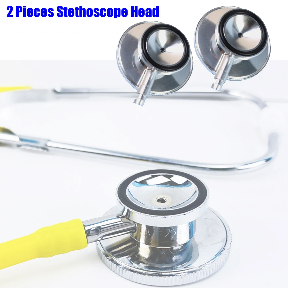 2 Pieces Silver Stethoscope Metal Stethoscope Head Auscultation Head Medical Cardiology Stethoscope Accessories Pendant
2 Pieces Silver Stethoscope Metal Stethoscope Head Auscultation Head Medical Cardiology Stethoscope Accessories Pendant
