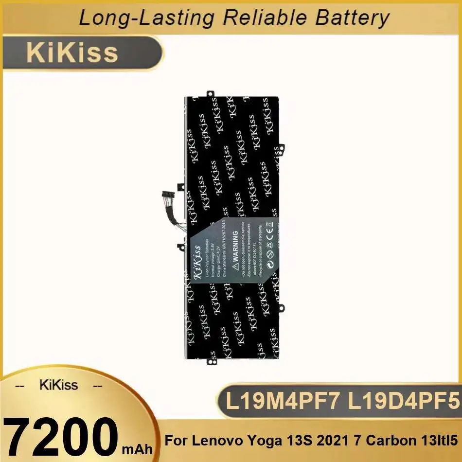 7200 мАч аккумулятор для ноутбука премиум-класса L19M4PF7 L19D4PF5 для Lenovo Yoga 13S 2021 7 Carbon 13ITL5
7200 мАч аккумулятор для ноутбука премиум-класса L19M4PF7 L19D4PF5 для Lenovo Yoga 13S 2021 7 Carbon 13ITL5