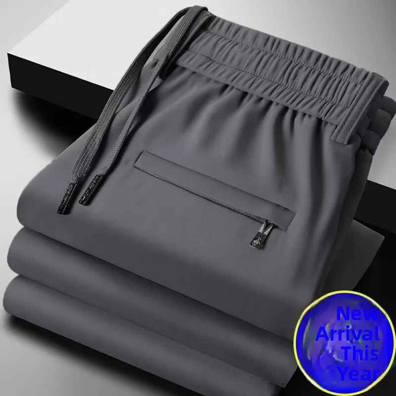 Men's Casual Ice Silk Sports Pants Thin Straight Leg Loose Fit Long Trousers Comfortable Breathable Wear Resistant Polyester ...
Men's Casual Ice Silk Sports Pants Thin Straight Leg Loose Fit Long Trousers Comfortable Breathable Wear Resistant Polyester ...