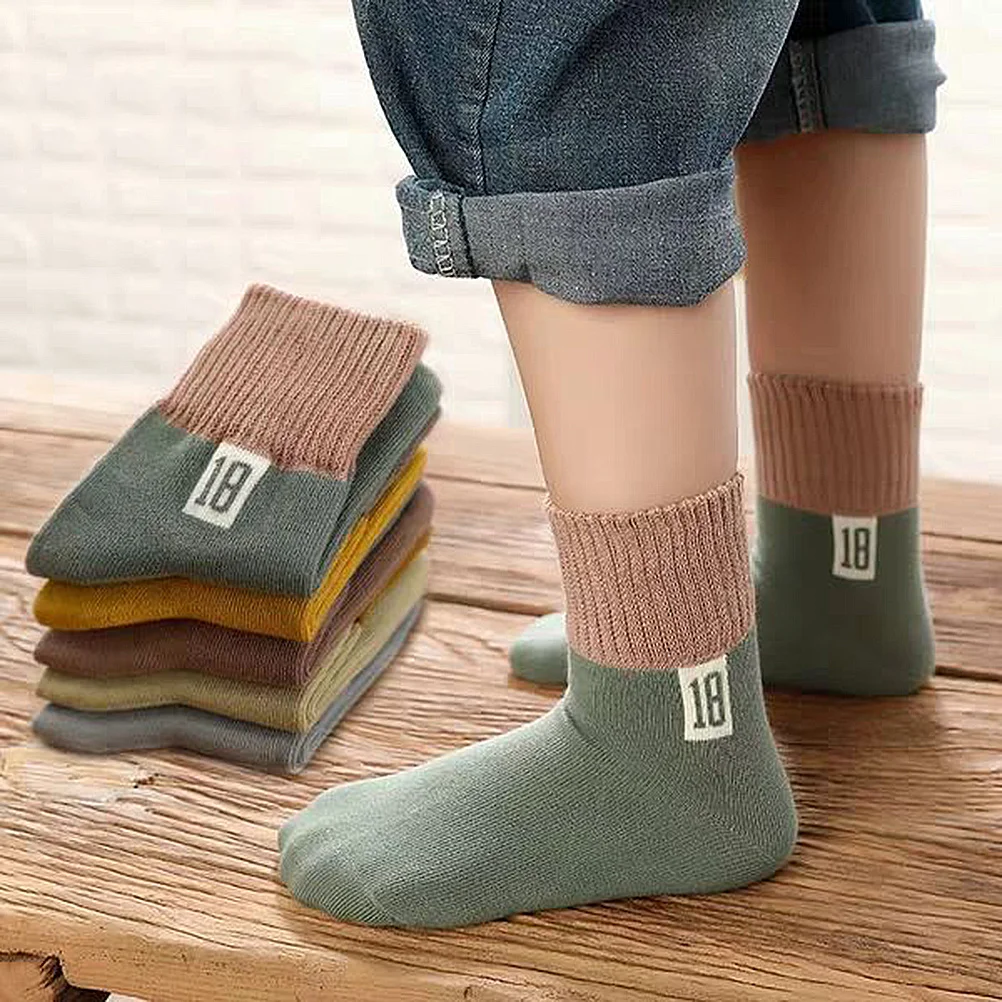 5 Pairs R om Color Baby Socks Cotton Kids Ankle Short Newborn Soft Breathable Durable Anti Slip Mid Calf Spring Autumn Winter 
5 Pairs R om Color Baby Socks Cotton Kids Ankle Short Newborn Soft Breathable Durable Anti Slip Mid Calf Spring Autumn Winter