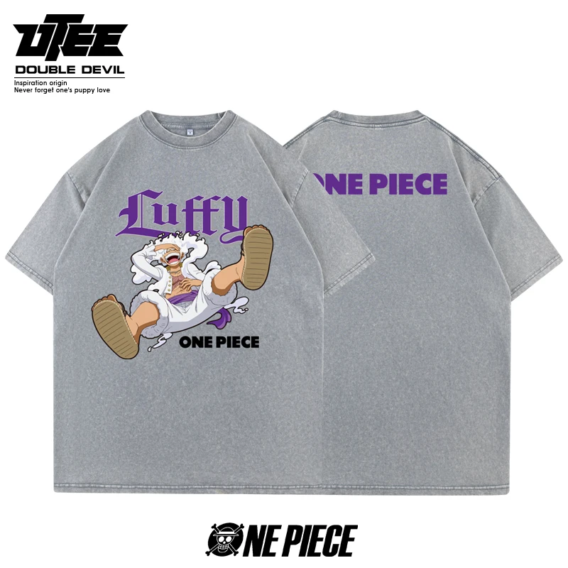 Japanese Animation Cartoon Short-sleeved T-shirt for Men and Women of The Same Style, Washed and Old Pure Cotton in Summer
Japanese Animation Cartoon Short-sleeved T-shirt for Men and Women of The Same Style, Washed and Old Pure Cotton in Summer