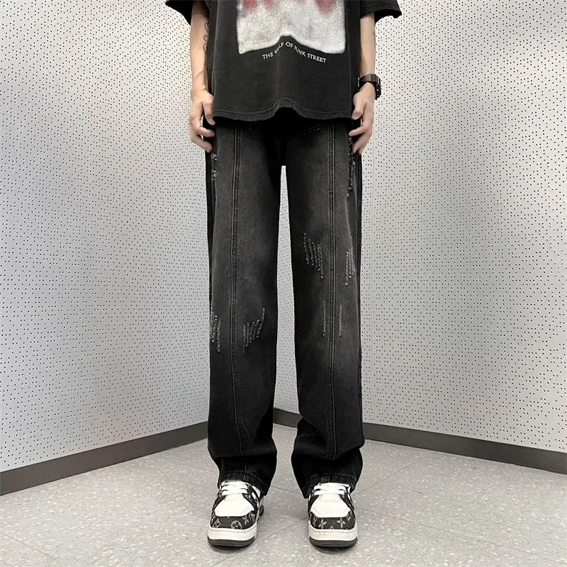 2024 Mens Jeans Large Denim Jeans for Teens Trousers for Men Jean Baggy Pants Men's Fashion Man Male Streetwear Korean B68
2024 Mens Jeans Large Denim Jeans for Teens Trousers for Men Jean Baggy Pants Men's Fashion Man Male Streetwear Korean B68