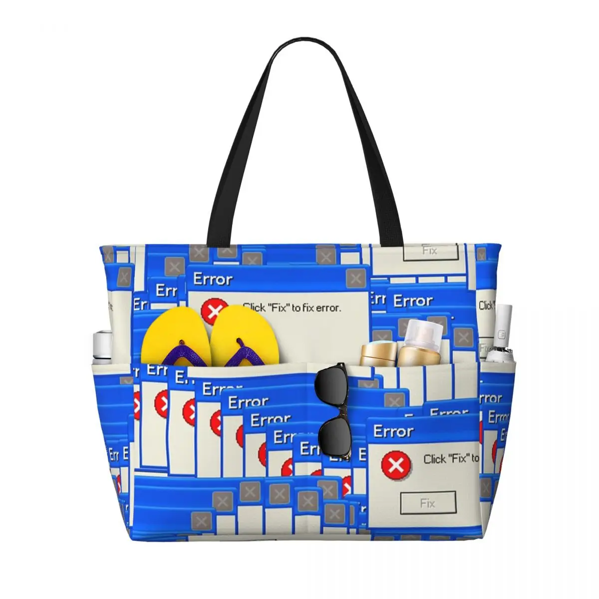 Windows Xp Error Tiled Beach Tote Bag Sport Gym Yoga Duffle Large Tote Bag Women Travel Bag Fitness bag
Windows Xp Error Tiled Beach Tote Bag Sport Gym Yoga Duffle Large Tote Bag Women Travel Bag Fitness bag