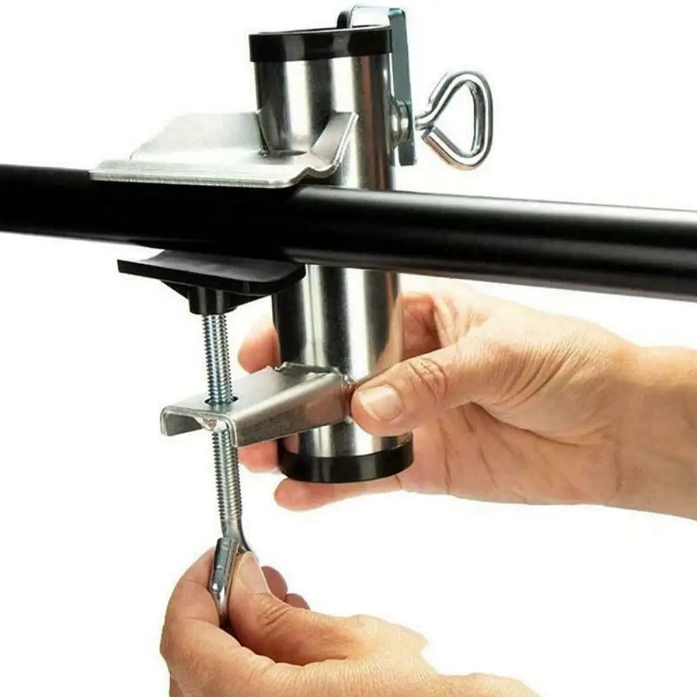 Versatile Adjustable Patio Umbrella Holder Heavy Duty Easy To Install Umbrella Clip Sturdy Rust-proof Parasol Clamp Outdoor
Versatile Adjustable Patio Umbrella Holder Heavy Duty Easy To Install Umbrella Clip Sturdy Rust-proof Parasol Clamp Outdoor