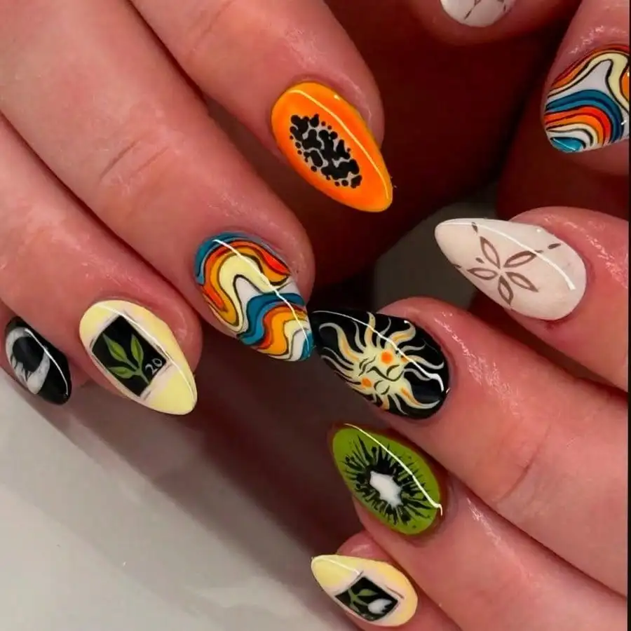 24Pcs Oval Press On Nails, Doodle Irregular Line Y2K, Reusable Easy Apply, Daily Party Dating, Free Shipping
24Pcs Oval Press On Nails, Doodle Irregular Line Y2K, Reusable Easy Apply, Daily Party Dating, Free Shipping