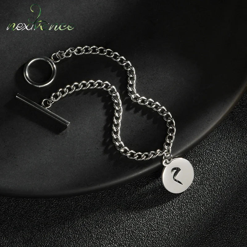 Nextvance Personalized Custom Name Bracelet With OT Lock Stainless Steel Nameplate Thick Chain For Women Men Jewelry Gifts
Nextvance Personalized Custom Name Bracelet With OT Lock Stainless Steel Nameplate Thick Chain For Women Men Jewelry Gifts