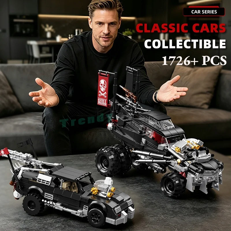 1726+PCS Classic Black Car Combination Series Building Blocks,Sports Car Urban Vehicle Educational DIY Assembly Toy Holiday Gift
1726+PCS Classic Black Car Combination Series Building Blocks,Sports Car Urban Vehicle Educational DIY Assembly Toy Holiday Gift