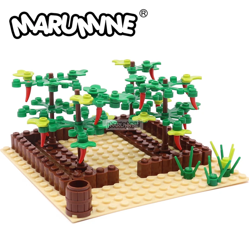 Marumine 71 шт. Чили сад MOC ферма набор блоков для овощей с основой строительство сельский ландшафт искусственные украшения игрушка
Marumine 71 шт. Чили сад MOC ферма набор блоков для овощей с основой строительство сельский ландшафт искусственные украшения игрушка
