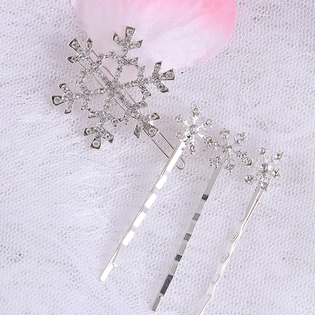 12 Pcs Rhinestone Wedding Hair Clip Snowflake Christmas Accessories for Women Pins Clips
12 Pcs Rhinestone Wedding Hair Clip Snowflake Christmas Accessories for Women Pins Clips