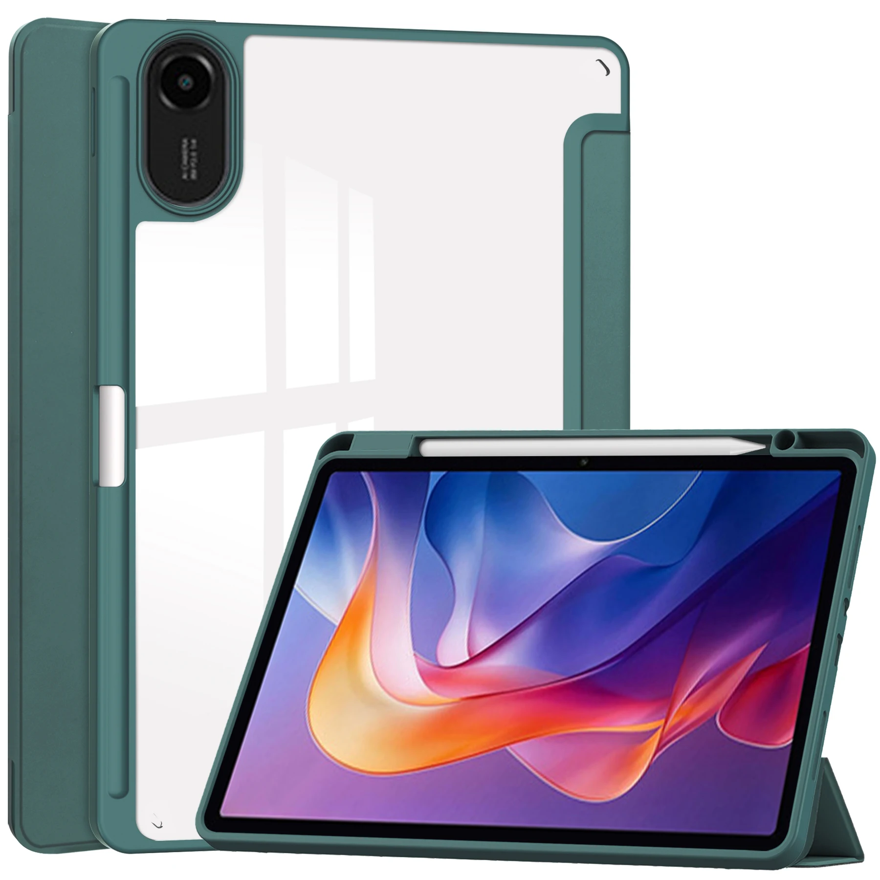 For Xiaomi Redmi Pad 2 11" 2025 Tablets Cases Cover with Pen Holder Folding Stand Transparent bottom cover and Auto Sleep
For Xiaomi Redmi Pad 2 11" 2025 Tablets Cases Cover with Pen Holder Folding Stand Transparent bottom cover and Auto Sleep