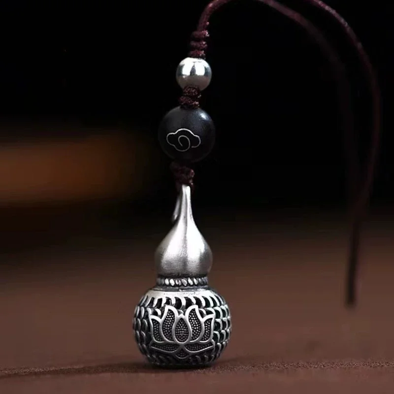 Buyee 925 Sterling Silver Big Pendant Chain Elegant Gourd Necklace for Women Men Unique Fashion Thai Silver Fine Jewelry Chain
Buyee 925 Sterling Silver Big Pendant Chain Elegant Gourd Necklace for Women Men Unique Fashion Thai Silver Fine Jewelry Chain
