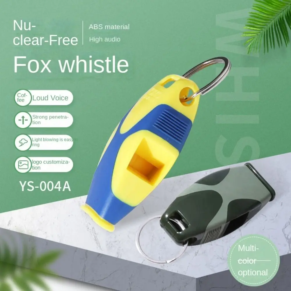 Sports Teacher Bicolor Referee Whistles Professional Classic Seedless Whistle Loudest Cheering Fish Mouth Whistle Survival
Sports Teacher Bicolor Referee Whistles Professional Classic Seedless Whistle Loudest Cheering Fish Mouth Whistle Survival