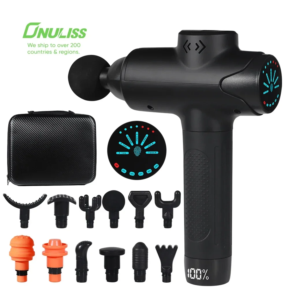 LED Mini Electric Fascia Gun pistola masajeadora Handheld Muscle Massage Gun Massage Gun Professional
LED Mini Electric Fascia Gun pistola masajeadora Handheld Muscle Massage Gun Massage Gun Professional