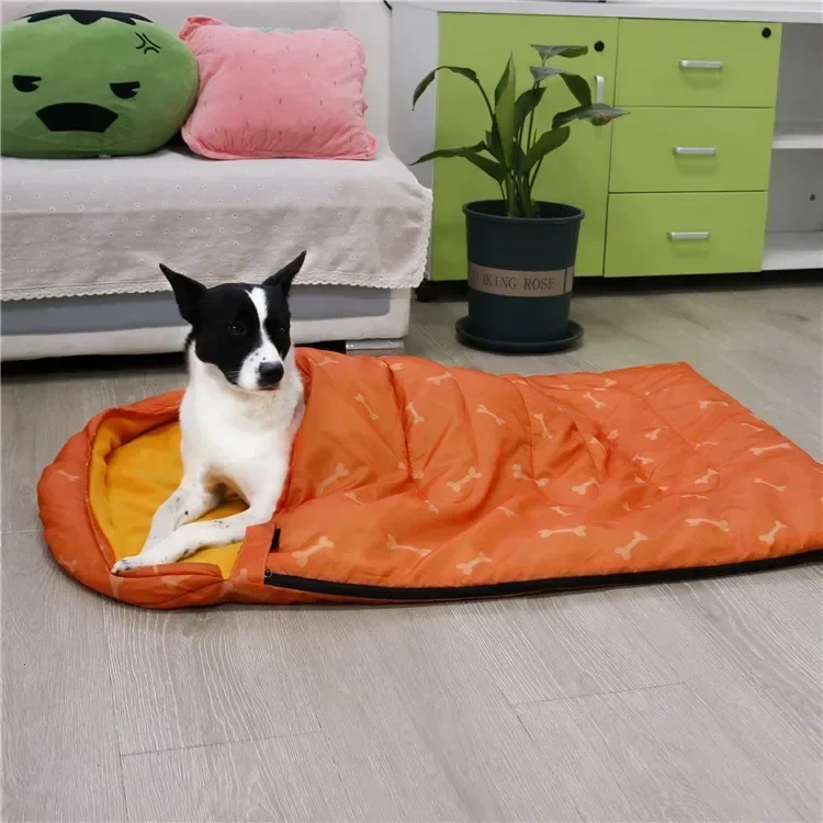 Dog Sleeping Bag Bone Pet Sleep Mat Outdoor Camping Warm Kennel Pad Dog Bed Blanket dog beds for medium dogs pet supplies puppy
Dog Sleeping Bag Bone Pet Sleep Mat Outdoor Camping Warm Kennel Pad Dog Bed Blanket dog beds for medium dogs pet supplies puppy