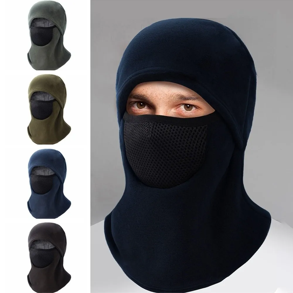 Neck Protection Balaclava Cycling Cap Fleece Cold-proof Warm Hat Mask Breathable Thicken Ski Windproof Cap Winter
Neck Protection Balaclava Cycling Cap Fleece Cold-proof Warm Hat Mask Breathable Thicken Ski Windproof Cap Winter