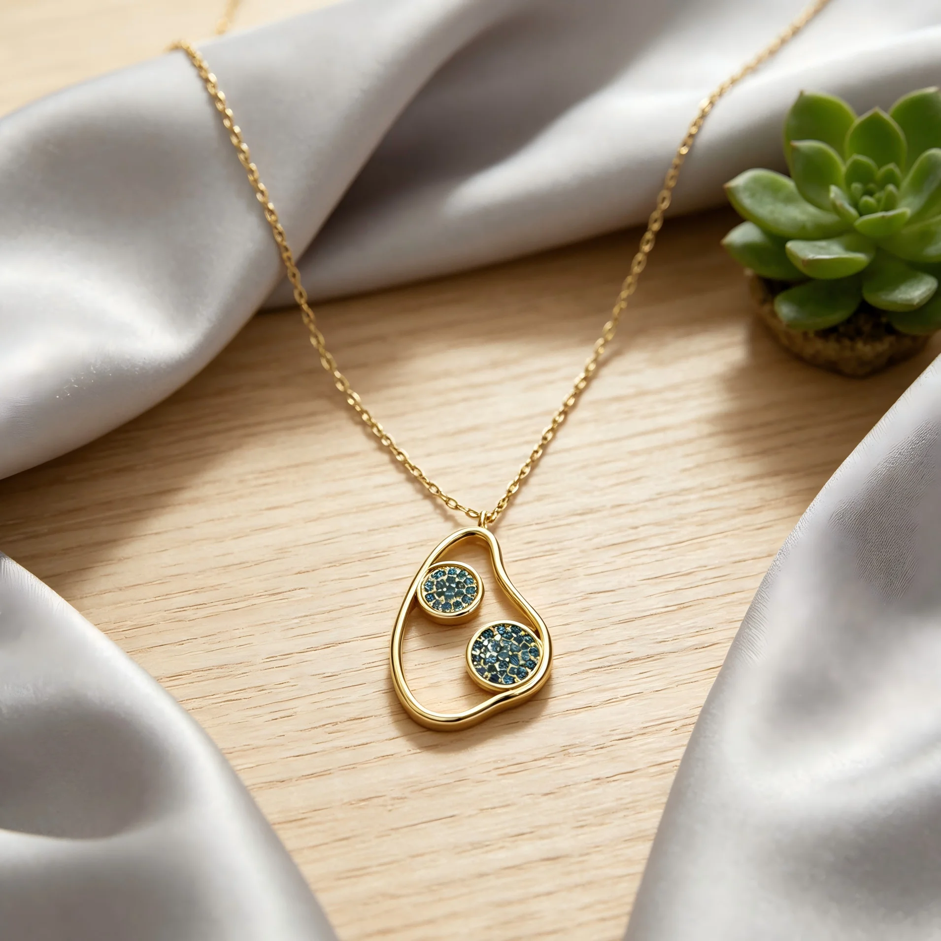 Gold Copper Blue Zircon Irregular Oval Pendant Necklace, Minimalist Hollow Chain Necklace for Women Fashion Jewelry Gift
Gold Copper Blue Zircon Irregular Oval Pendant Necklace, Minimalist Hollow Chain Necklace for Women Fashion Jewelry Gift