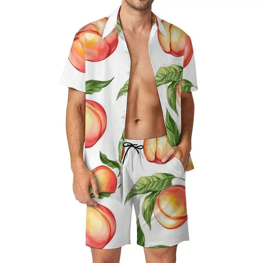 Mens Abstract Print Casual 2-Piece Set Summer Breathable Short Sleeve Shirt And Pants
Mens Abstract Print Casual 2-Piece Set Summer Breathable Short Sleeve Shirt And Pants