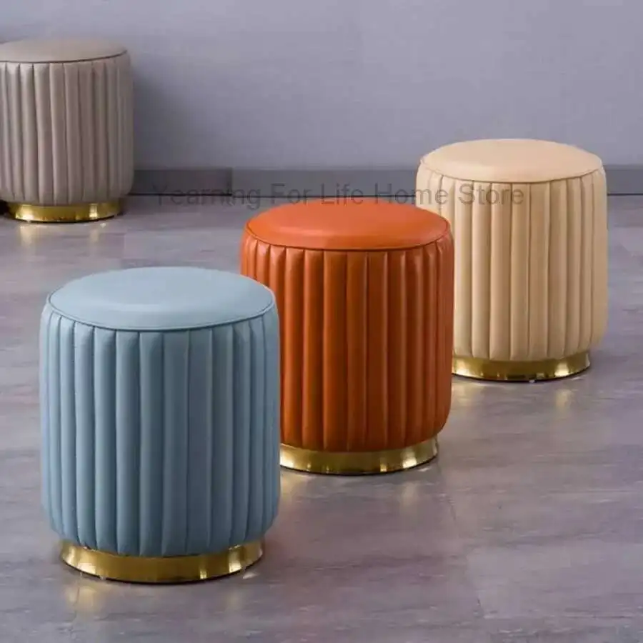Living Room Stool Kitchen Accessories Leather Nordic Vanity Dresser Chair European Sillas Para Sala De Estar Muebles Furniture
Living Room Stool Kitchen Accessories Leather Nordic Vanity Dresser Chair European Sillas Para Sala De Estar Muebles Furniture