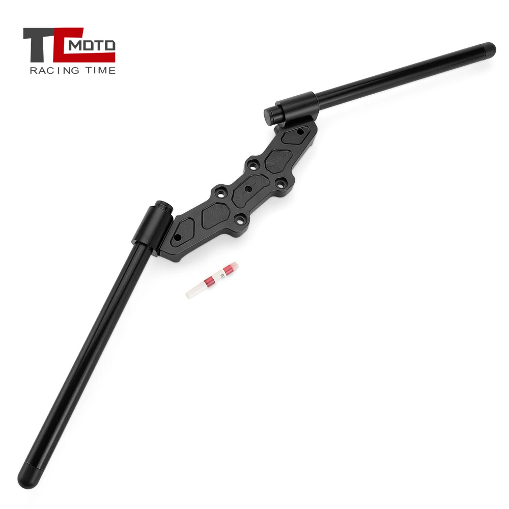 Motorcycle Clip-On Adapter Plate Adjustable Handlebars Set For DUCATI Monster 696 796 2010-2014 / Monster 1100 1100S 2009 2010
Motorcycle Clip-On Adapter Plate Adjustable Handlebars Set For DUCATI Monster 696 796 2010-2014 / Monster 1100 1100S 2009 2010