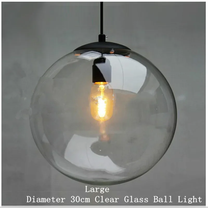 Modern Glass Ball Pendant Light Continental Restaurant Bar American Country Fashion Creative Lamps
Modern Glass Ball Pendant Light Continental Restaurant Bar American Country Fashion Creative Lamps