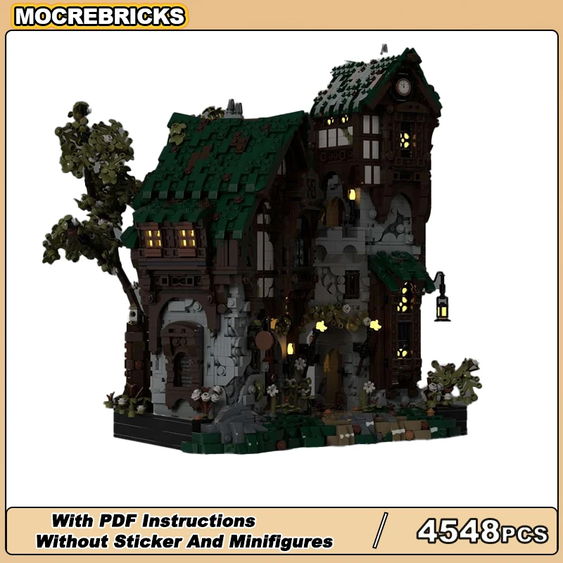 MOC Fantasy Castle Series Знаменитая модульная модель архитектуры Строительные блоки Сборка Оригинальность Кирпичи Игрушка-головоломка Детский подарок
MOC Fantasy Castle Series Знаменитая модульная модель архитектуры Строительные блоки Сборка Оригинальность Кирпичи Игрушка-головоломка Детский подарок