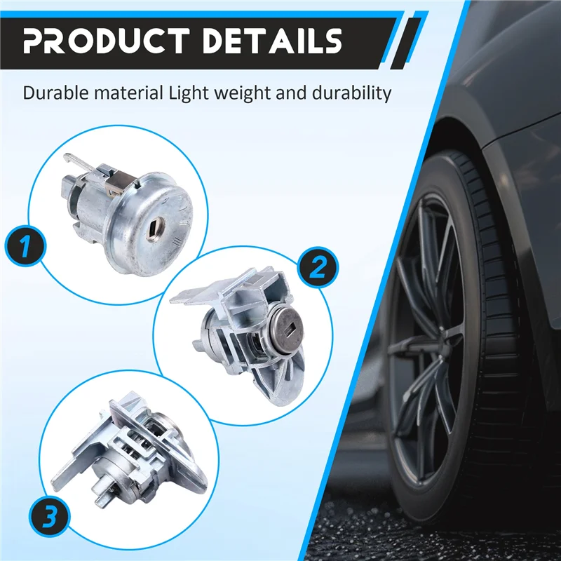 Новинка-для Ford Fiesta 2009-2013, совместимая с DK4909010C, запасная часть цилиндра замка двери автомобиля 
Новинка-для Ford Fiesta 2009-2013, совместимая с DK4909010C, запасная часть цилиндра замка двери автомобиля