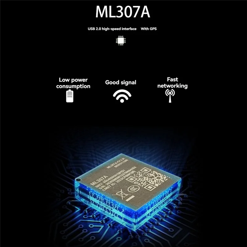 Exquisite-ML307A 4G Full Netcom Модуль USB-интегральный модуль с GPS Многофункциональный портативный модуль без драйвера A
Exquisite-ML307A 4G Full Netcom Модуль USB-интегральный модуль с GPS Многофункциональный портативный модуль без драйвера A