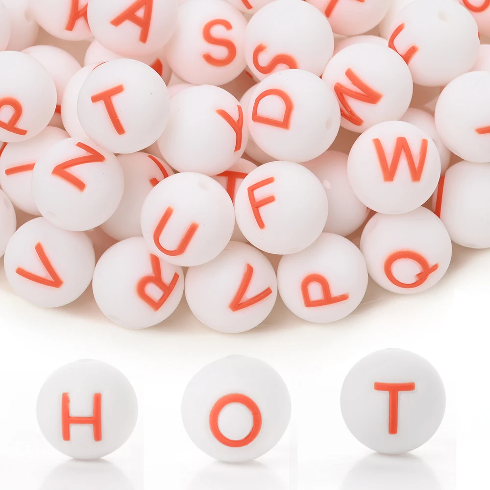 10 шт. 15 мм силиконовые бусины с алфавитом, красные круглые бусины с буквами A-Z, цепочка для соски, аксессуары, детские украшения, ожерелье, браслет, подарок
10 шт. 15 мм силиконовые бусины с алфавитом, красные круглые бусины с буквами A-Z, цепочка для соски, аксессуары, детские украшения, ожерелье, браслет, подарок