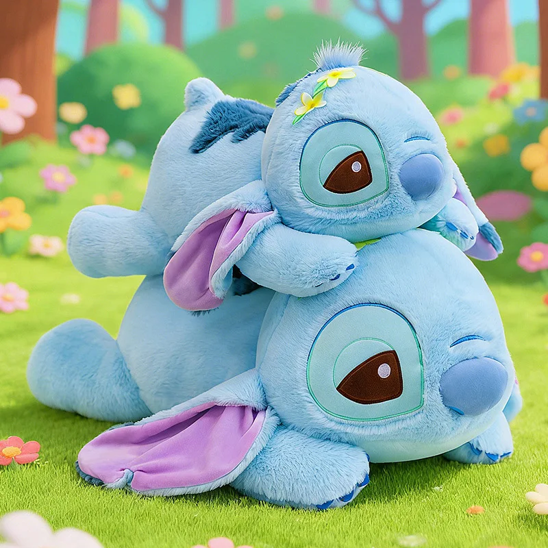 New Disney Stitch Plush Doll Prone Wink Stitch with Yellow Flower Hair Decor Soft Blue Stuffed Pillow Gift for Girls Sofa Decor
New Disney Stitch Plush Doll Prone Wink Stitch with Yellow Flower Hair Decor Soft Blue Stuffed Pillow Gift for Girls Sofa Decor
