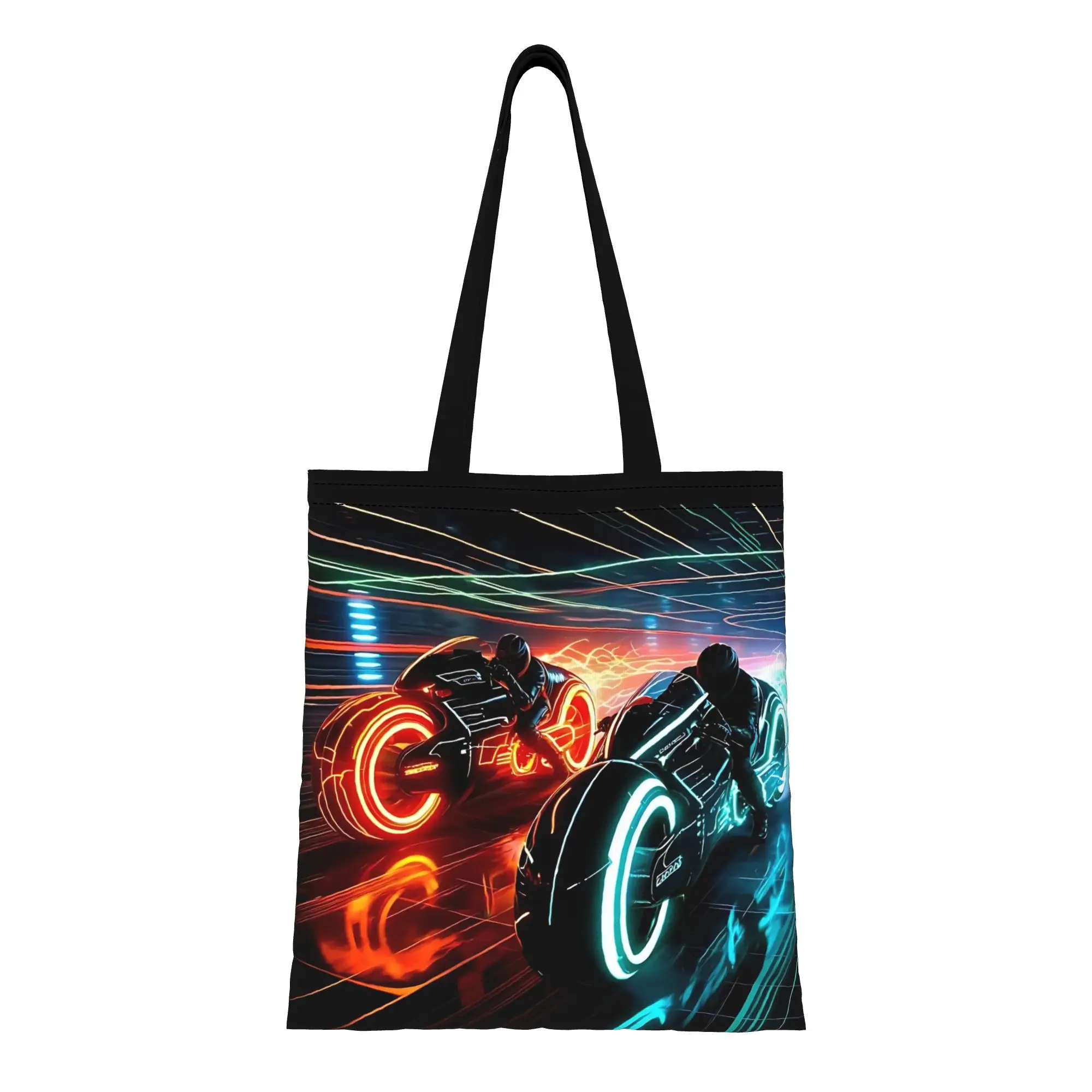 1PC first day of school Large Capacity Disney Tron Ares Tech Riding core device Canvas Tote Bag Foldable Chic Pattern Gifts
1PC first day of school Large Capacity Disney Tron Ares Tech Riding core device Canvas Tote Bag Foldable Chic Pattern Gifts