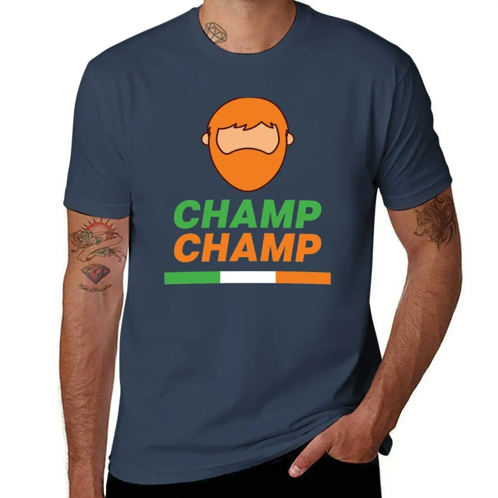 Champ Champ McGregor T-Shirt Daily Wear Plain Short Sleeve Shirt
Champ Champ McGregor T-Shirt Daily Wear Plain Short Sleeve Shirt