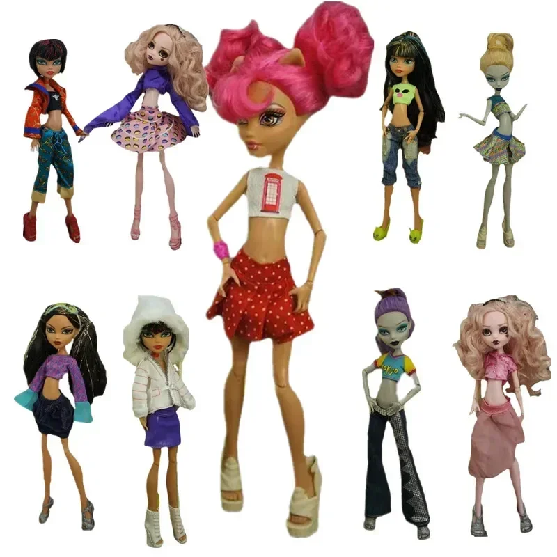 1/6 Monstering High Doll Clothes Set Dress Top Pants Trousers Bratzing Soft Casual Wear Handmade Outfit Girl Dollhouse DIY Toy
1/6 Monstering High Doll Clothes Set Dress Top Pants Trousers Bratzing Soft Casual Wear Handmade Outfit Girl Dollhouse DIY Toy