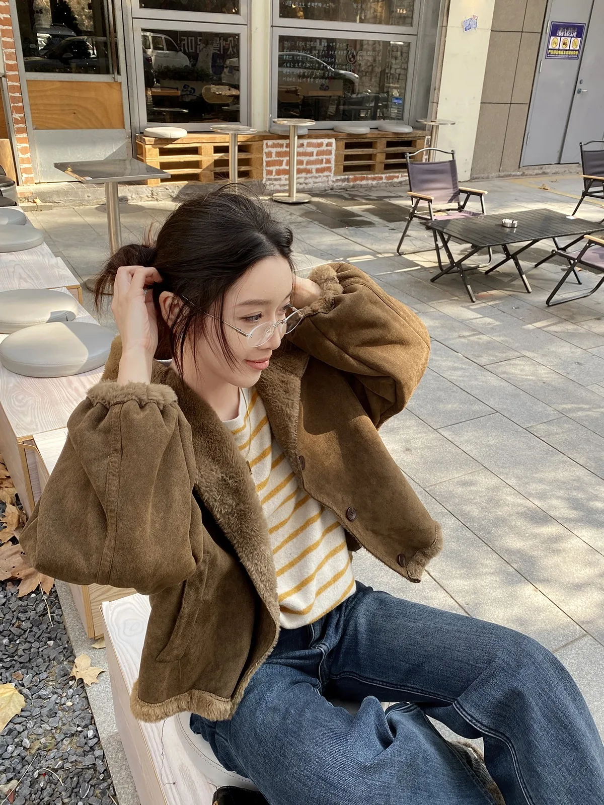 Пальто FEELROOM из овечьей шерсти, женское, свободного кроя, теплое, хлопковое, экологичное, корейский стиль
Пальто FEELROOM из овечьей шерсти, женское, свободного кроя, теплое, хлопковое, экологичное, корейский стиль