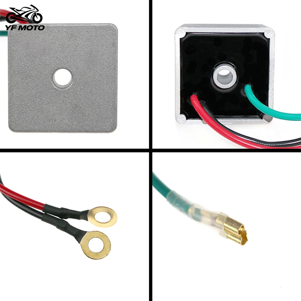 OEM 27739G01 Motorcycle Voltage Regulator Rectifier For EZGO TXT & RXV 1994-up Gas Golf Cart Club Car Columbia/ParCar 1982-1994
OEM 27739G01 Motorcycle Voltage Regulator Rectifier For EZGO TXT & RXV 1994-up Gas Golf Cart Club Car Columbia/ParCar 1982-1994