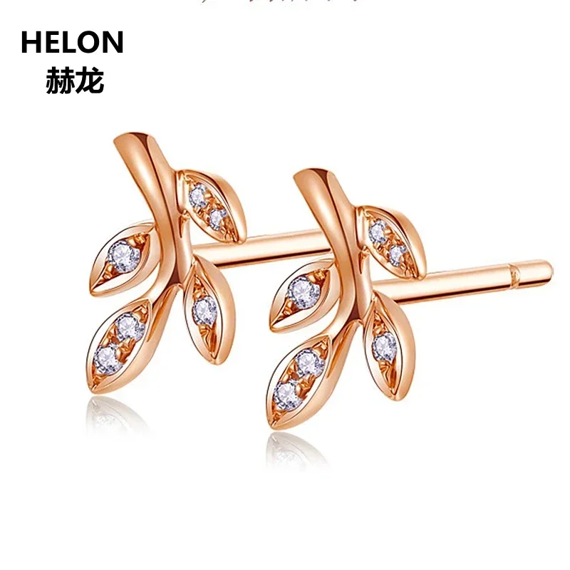 Solid 14k Rose Gold SI/H Natural Diamonds Women Stud Earrings Engagement Wedding Anniversary Fine Jewelry
Solid 14k Rose Gold SI/H Natural Diamonds Women Stud Earrings Engagement Wedding Anniversary Fine Jewelry