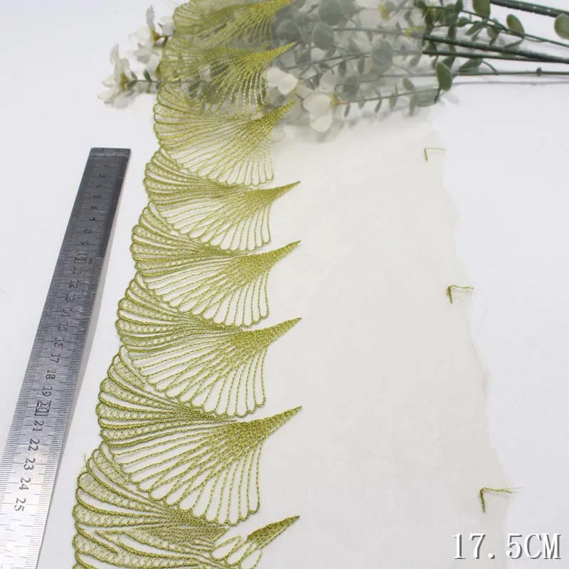 31Yards Embroidery Green Shell Lace Trim Skirt Hem Underwear Sewing Craft DIY Apparel Fabric Baby Skirt
31Yards Embroidery Green Shell Lace Trim Skirt Hem Underwear Sewing Craft DIY Apparel Fabric Baby Skirt