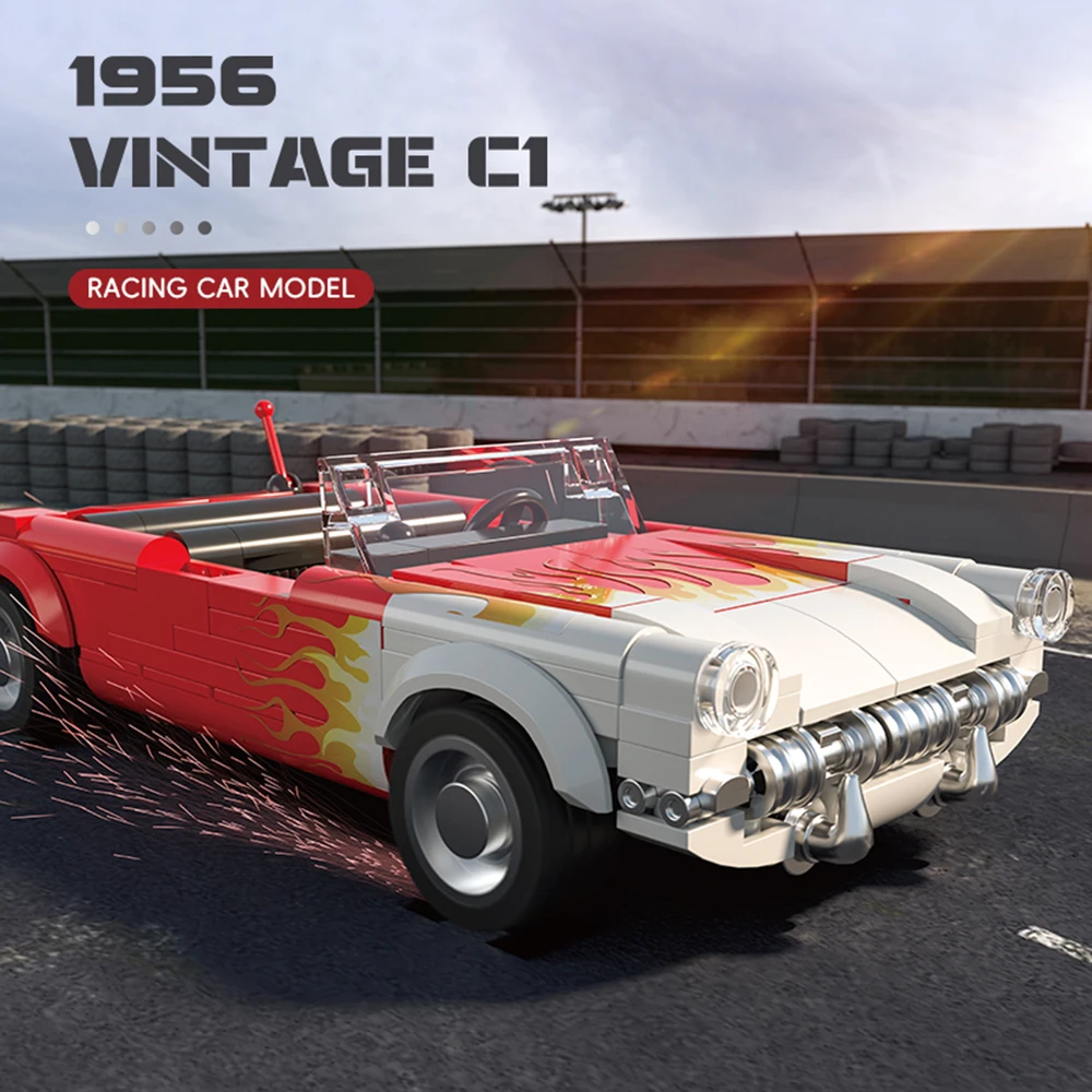 249pcs Technical Retro Convertible Sedan Luxury Vintage Car Building Blocks Model, Classic Retro Sports Car Model Toys
249pcs Technical Retro Convertible Sedan Luxury Vintage Car Building Blocks Model, Classic Retro Sports Car Model Toys