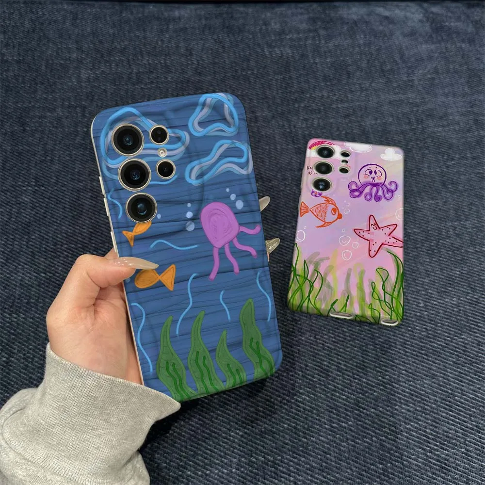 Ocean Doodle Illustration Phone Case For Samsung Galaxy S21 S23 S24 S25 S26 FE Lite Plus Ultra 5G Wave Oil Film
Ocean Doodle Illustration Phone Case For Samsung Galaxy S21 S23 S24 S25 S26 FE Lite Plus Ultra 5G Wave Oil Film