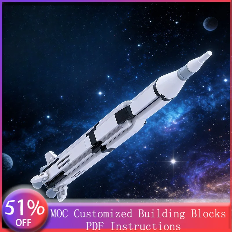 Набор из 116 деталей: Модульный конструктор ракеты в масштабе 1:440, креативный дизайн, DIY, для мальчиков, праздничный подарок
Набор из 116 деталей: Модульный конструктор ракеты в масштабе 1:440, креативный дизайн, DIY, для мальчиков, праздничный подарок